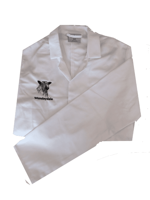 WLSBA White livestock coats PW175