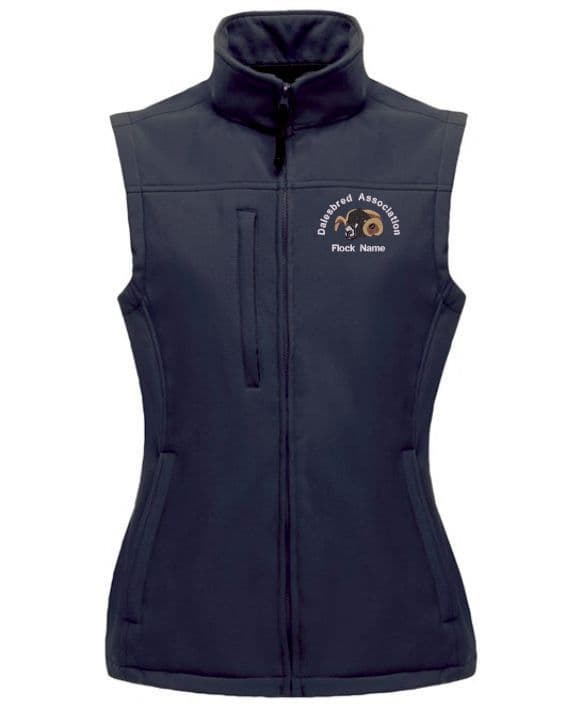 Women's Dalesbred SBA Navy Flux Softshell Bodywarmer