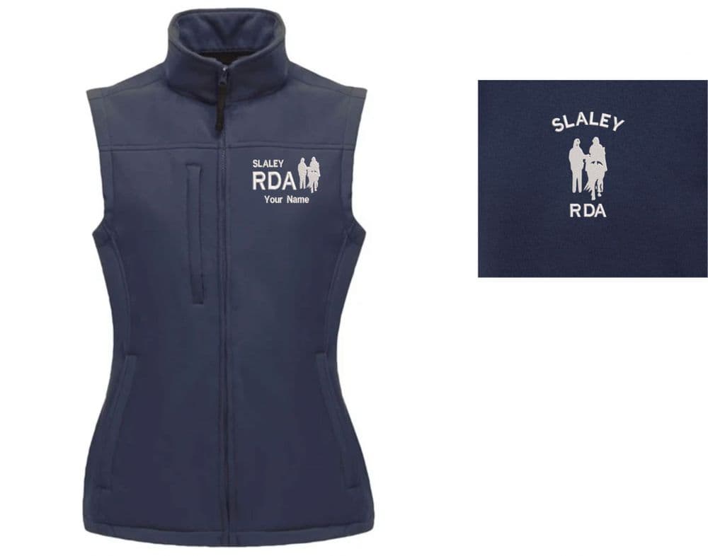Women's Slaley RDA  Navy Flux Softshell Bodywarmer