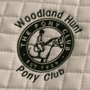 Woodland Hunt Logo on a patch