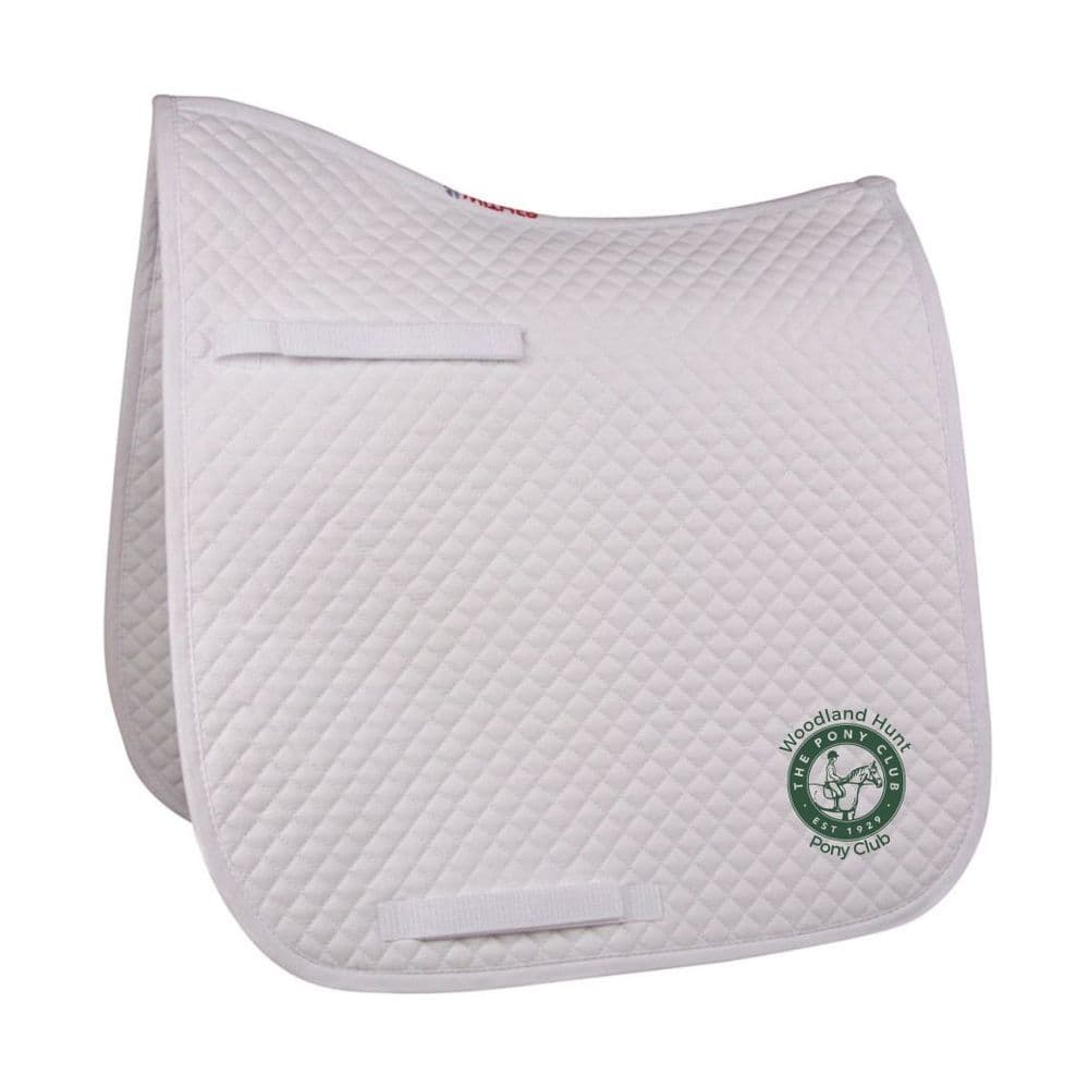 Woodland Hunt White Dressage Saddlecloths
