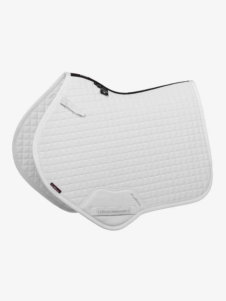 Woodland Pytchley  LeMieux white Close Contact Saddlecloths