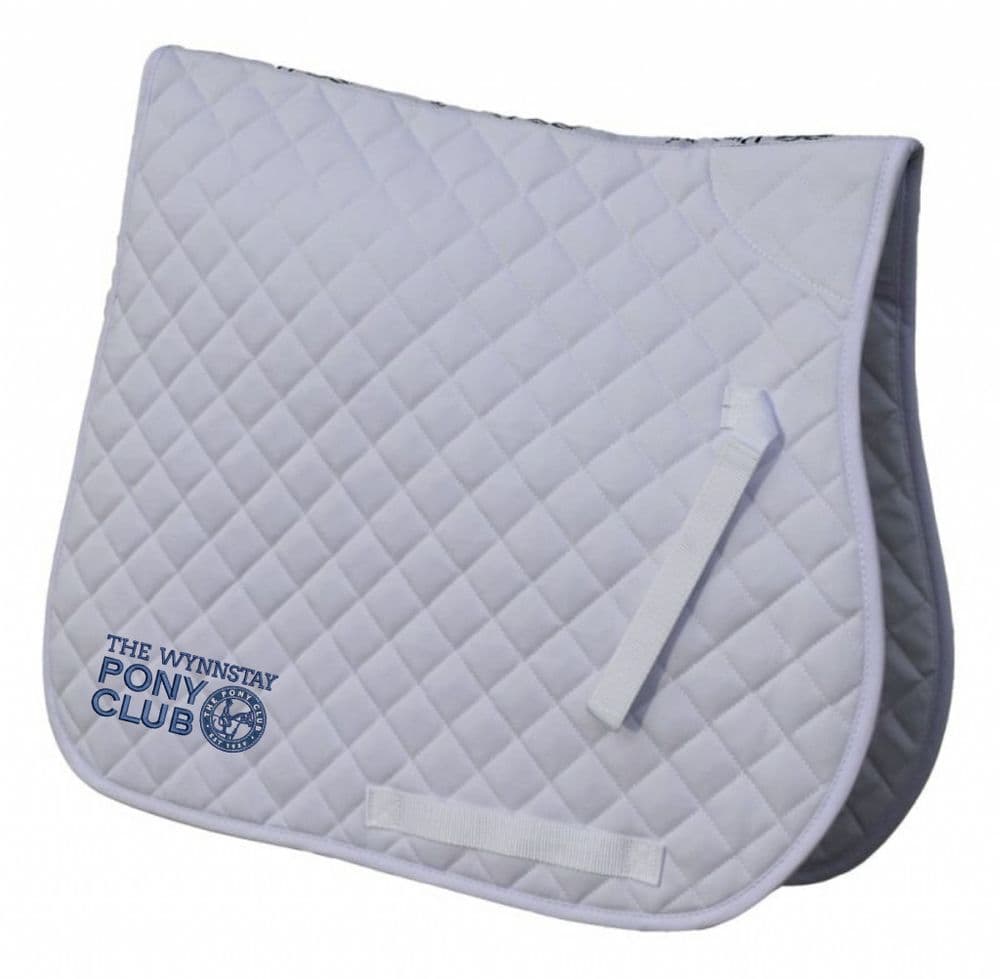 Wynnstay PC White General Purpose Saddlecloths