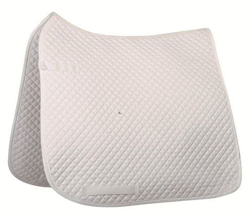 Yarm School white Dressage saddlecloth