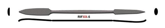 Stone Riffler Rasp - Type 5