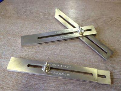 Brass Slide Bevel - Solid Brass