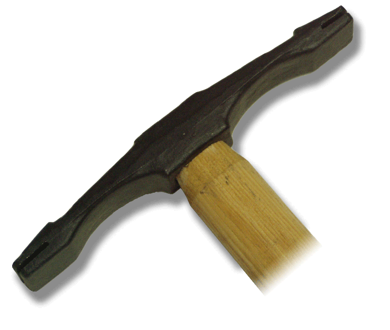 Double Ended Scutch Hammer