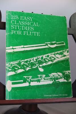 125 Easy Classical Studies for the Flute ed Vester F