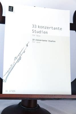 33 Concertante Studies for Oboe