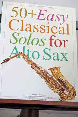 50+ Easy Classical Solos for Alto Sax