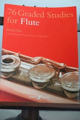 76 Graded Studies for Flute Book 1 Nos 1-54 ed Harris P & Adams S