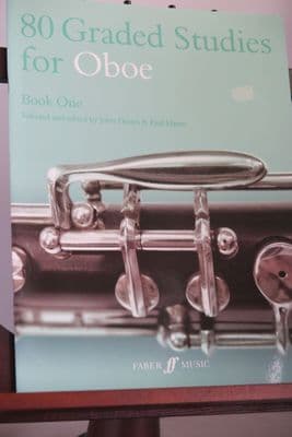 80 Graded Studies for Oboe Book 1 Studies 1-46  ed Davies J & Harris P