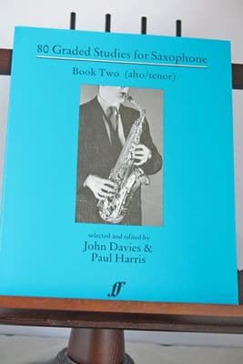 80 Graded Studies for Saxophone (Alto/Tenor) Book 2 ed Davies J & Harris P