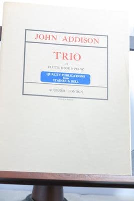 Addison J - Trio for Flute Oboe & Piano