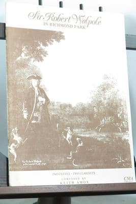 Amos K - Sir Robert Walpole in Richmond Park for 2 Flutes & 2 Clarinets