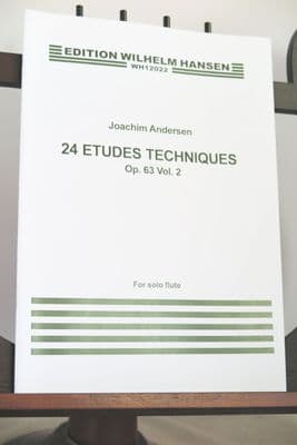 Andersen J - 24 Etudes Techniques Op 63 for Flute Vol 2 Etudes 13-24
