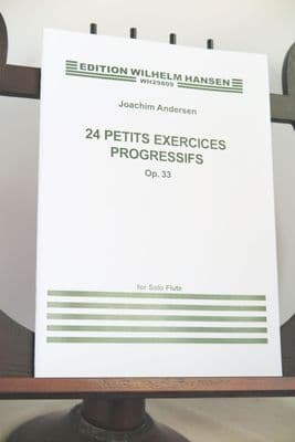 Andersen J - 24 Petits Exercices Progressifs Op 33