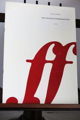 Anderson J - The Colour of Pomegranates [INCOMPLETE]