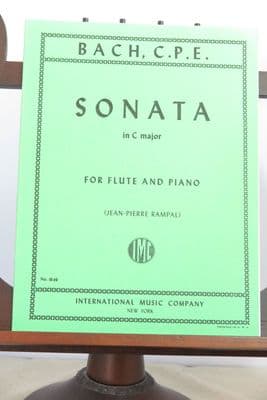Bach C P E - Sonata in C for Flute & Piano
