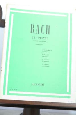 Bach J S - 21 Pieces for Clarinet arr Giampieri A