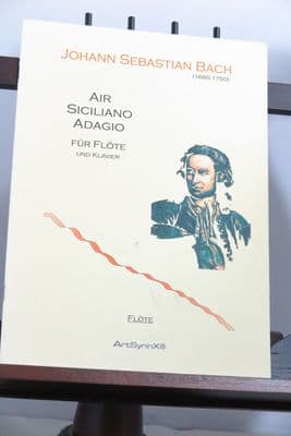 Bach J S - Air, Siciliano & Adagio for Flute Solo