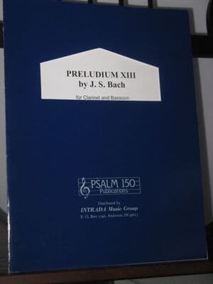 Bach J S - Preludium XIII arr Opacich-Wilsens P