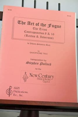 Bach J S - The Art of the Fugue - The Trios Contrapunctus 8 & 16 (Rectus & Inversus) arr Pollock S