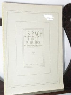 Bach J S - Three Fugues arr Thurston F J
