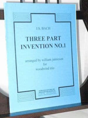 Bach J S - Three Part Invention No 1 arr Jamieson W