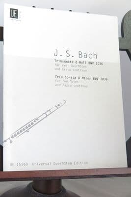 Bach J S - Trio Sonata in D Minor BWV 1036 for 2 Flutes & Basso Continuo [INCOMPLETE]