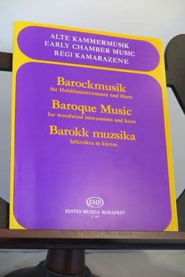 Baroque Music for Woodwind Instruments & Horn arr Kesztler L