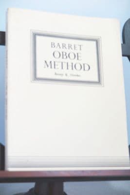 Barret A M R - Oboe Method Original Edition
