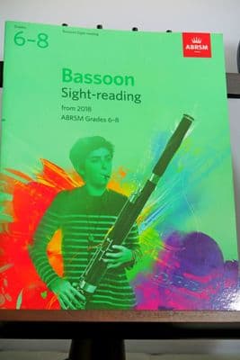 Bassoon Sight-reading from 2018 ABRSM Grades 6-8