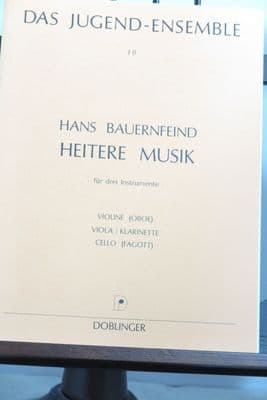 Bauernfeind H - Heitere Musik for Oboe Clarinet & Bassoon