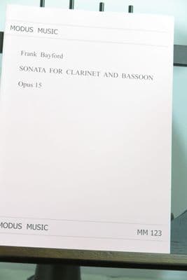 Bayford F - Sonata for Clarinet & Bassoon Op 15