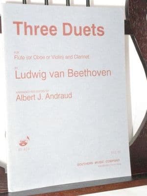 Beethoven L van - Three Duets arr Andraud A J