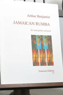 Benjamin A - Jamaican Rumba for Wind Quintet & Piano arr Tallmadge I [INCOMPLETE]