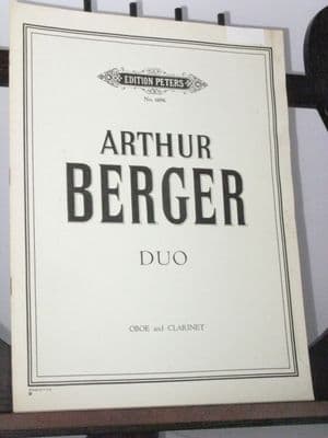 Berger A - Duo for Oboe & Clarinet