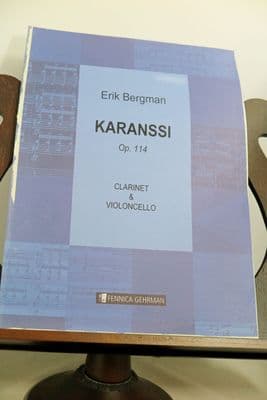 Bergman E - Karanssi Op 114 for Clarinet & Violoncello
