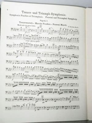 Berlioz H - Symphonie Funebre et Triomphale Op 15 Bassoon 1 Part