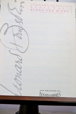 Bernstein L - Elegy for Mippy 1 Sonatina for Horn & Piano