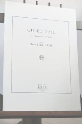 Berthelot R - Ouled Nail for Clarinet & Piano