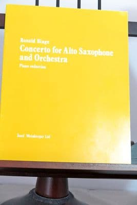 Binge R - Concerto for Alto Saxophone & Piano