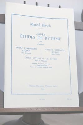 Bitsch M - Twelve Rythmical Studies for Clarinet