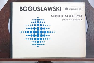 Boguslawski E - Musica Notturna for Oboe & Piano