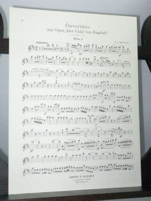 Boieldieu F A - Overture The Caliph of Baghdad Flute 1 Part