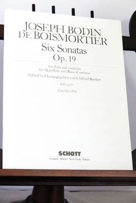Boismortier J B de - Six Sonatas Op 19 for Flute & Basso Continuo [INCOMPLETE]