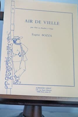 Bozza E - Air de Vielle for Flute (or Oboe) & Piano