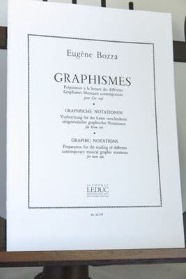 Bozza E - Graphismes (Graphic Notations) for Solo Horn