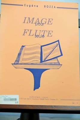 Bozza E - Image for Solo Flute